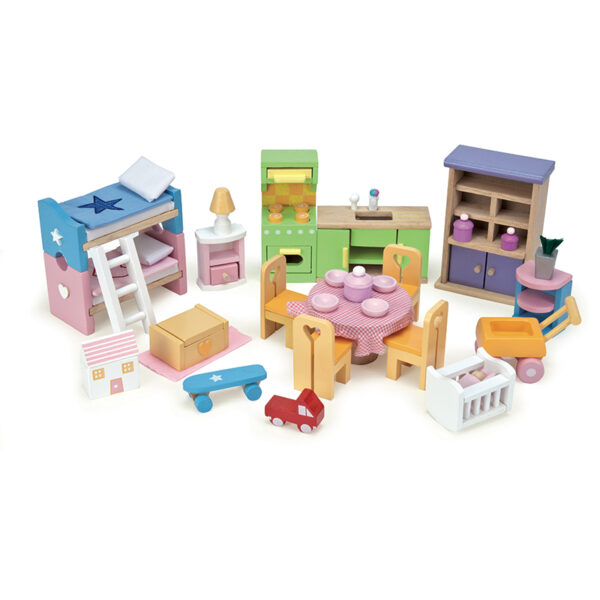 assortiments de meubles maison de poupées Le Toy Van
